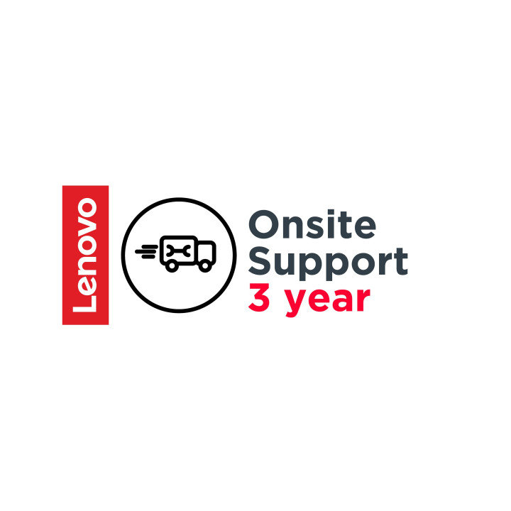 Lenovo 3 Year Onsite Support (Add-On) 1 licence(s) 3 année(s)