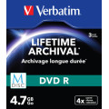 Verbatim 4.7GB DVD-R 4,7 Go 3 pièce(s)
