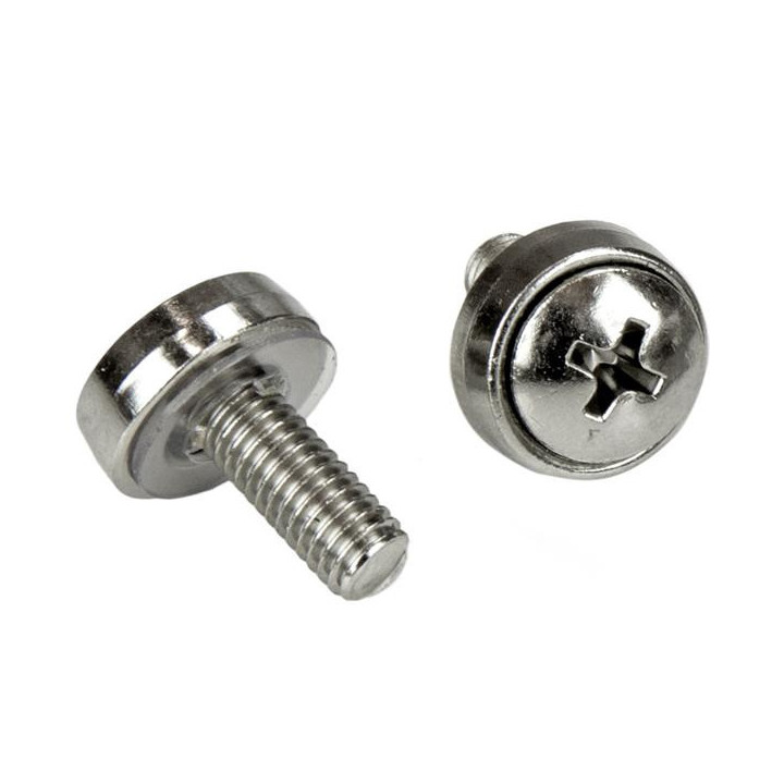 StarTech.com Vis M5 et écrous cages M5 pour rack serveur - Paquet de 20