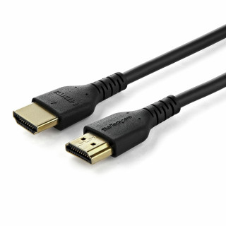 StarTech.com Câble HDMI 2.0 de 1,5m avec Ethernet Certifié Premium, Haute Débit UHD 4K 60Hz HDR Durable, Cordon HDMI Mâle v