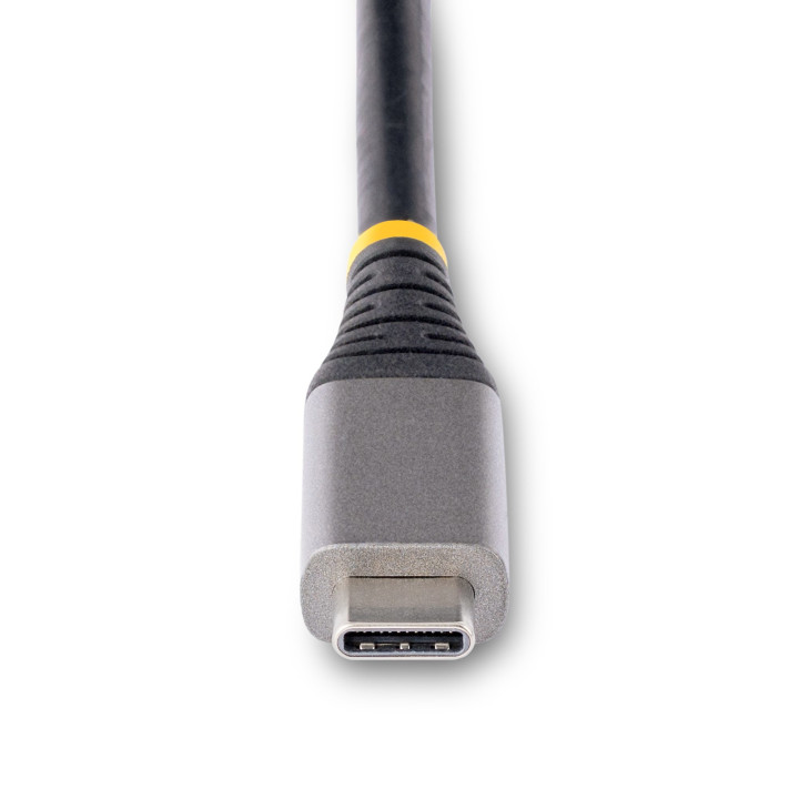 StarTech.com Adaptateur USB-C Multiport, HDMI 4K 60Hz, HDR - Hub USB 3.0 2 ports 5Gbps, 100W Power Delivery Pass-Through, GbE, 