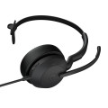 Jabra Evolve2 50 Casque Avec fil &sans fil Arceau Bureau/Centre d'appels USB Type-A Bluetooth Noir