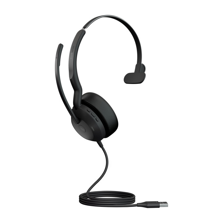 Jabra Evolve2 50 Casque Avec fil &sans fil Arceau Bureau/Centre d'appels USB Type-A Bluetooth Noir