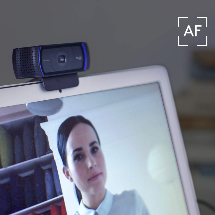 Logitech 960-001055 webcam 3 MP 1920 x 1080 pixels USB 2.0 Noir