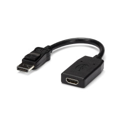 StarTech.com Adaptateur DisplayPort vers HDMI - Convertisseur Vidéo 1080p - Certifié VESA - Câble Adaptateur DP à HDMI pour