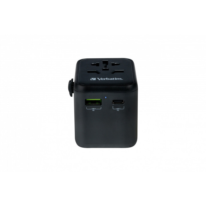 Verbatim 49544 adaptateur prise d'alimentation Universel Noir