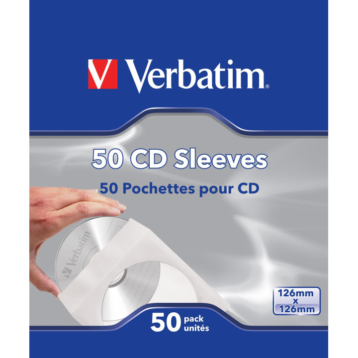Verbatim Pack de 50 pochettes CD