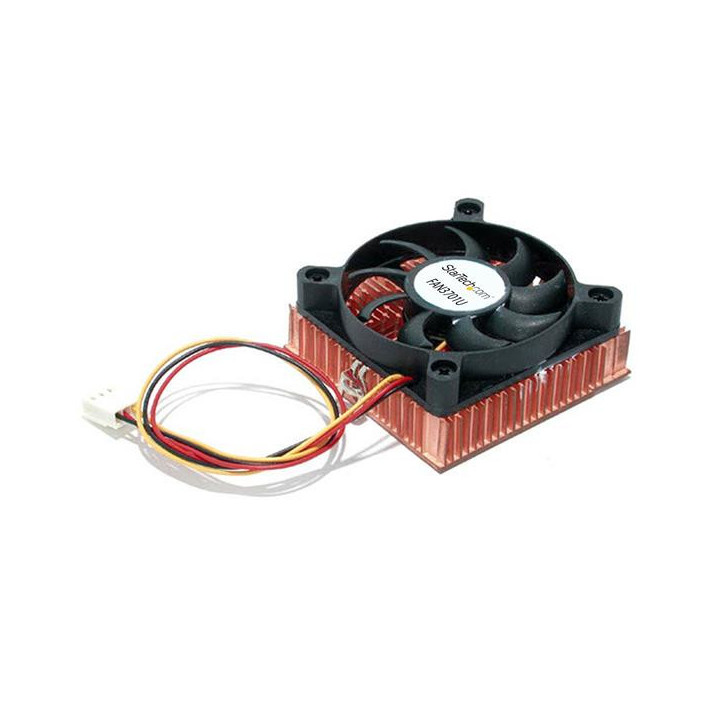 StarTech.com FAN3701U système de refroidissement d’ordinateur Processeur Refroidisseur 6 cm Noir