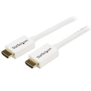 StarTech.com Câble HDMI CL3 avec Ethernet - 5m - Câble Ultra HDMI Mural - Cordon HDMI Haut Débit 4K 30Hz UHD - 10.2 Gbps - C