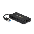 StarTech.com Adaptateur USB 3.0 vers DisplaPort - 4K 30Hz Ultra HD - Certifié DisplayLink - Convertisseur USB Type-A vers DP p