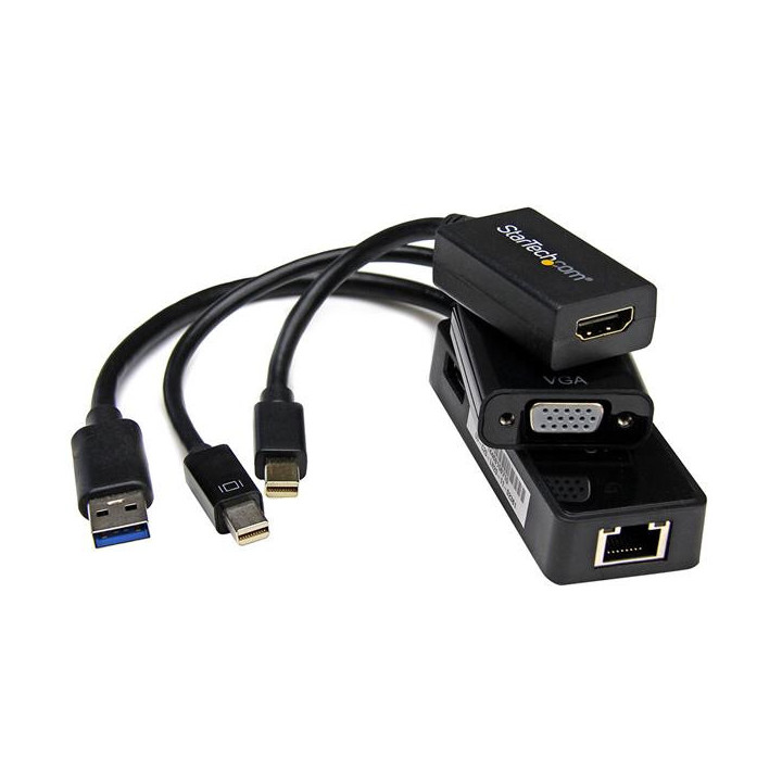 StarTech.com Kit d'adaptateurs 3-en-1 pour Microsoft Surface Pro 4 / Pro 3 / Surface 3