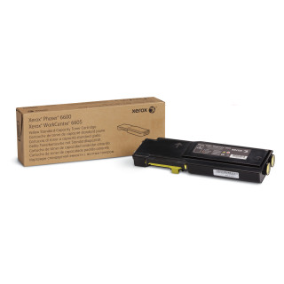 Xerox Cartouche de toner Jaune de Capacité standard Phaser™ 6600, WorkCentre™ 6605 (2000 pages) - 106R02247