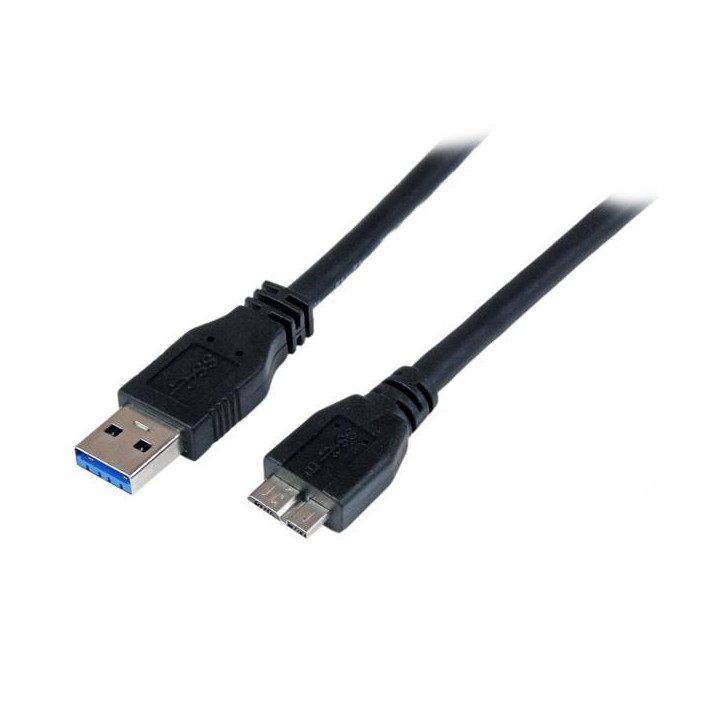 StarTech.com Câble Certifié USB 3.0 A vers Micro B 1 m - M/M - Câble Micro USB 3.0 SuperSpeed
