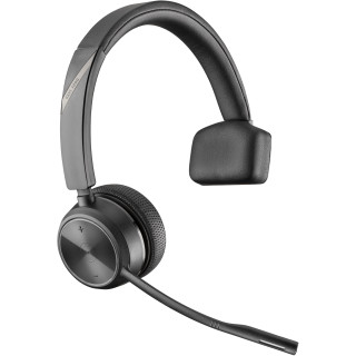 HP Poly Savi 7210 Mono D2 HS Casque Sans fil À la main Bureau/Centre d'appels Noir