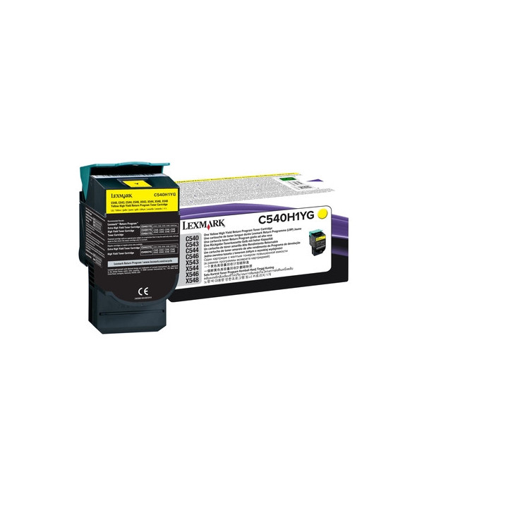 Lexmark C540H1YG toner cartridge 1 pc(s) Original Yellow