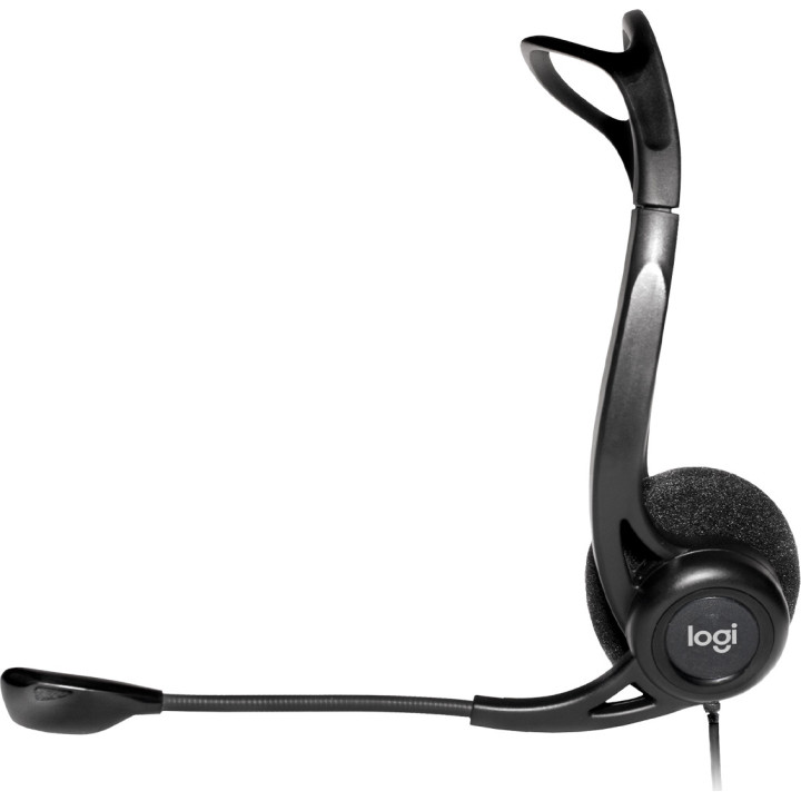 Logitech 981-000100 écouteur/casque Avec fil Arceau Appels/Musique USB Type-A Noir
