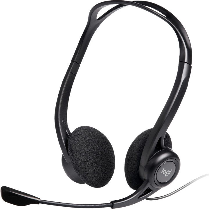 Logitech 981-000100 écouteur/casque Avec fil Arceau Appels/Musique USB Type-A Noir