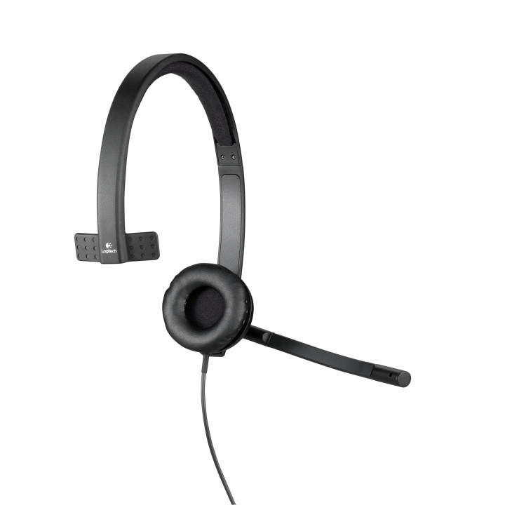 Logitech 981-000571 écouteur/casque Avec fil Arceau Bureau/Centre d'appels USB Type-A Noir