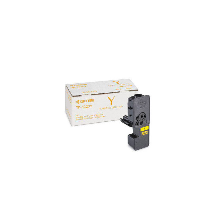 KYOCERA TK-5220Y Cartouche de toner 1 pièce(s) Original Jaune