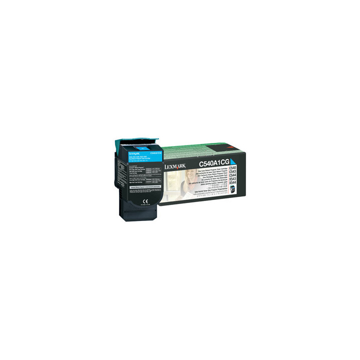 Lexmark C54x, X54x Cyan Return Programme (1K) toner cartridge 1 pc(s) Original