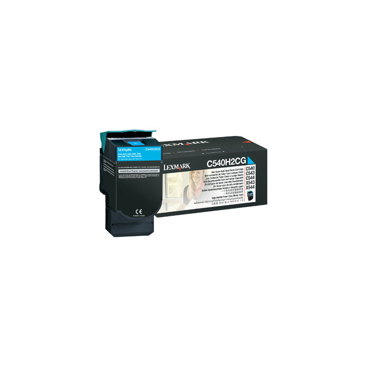 Lexmark C540H2CG toner cartridge 1 pc(s) Original Cyan