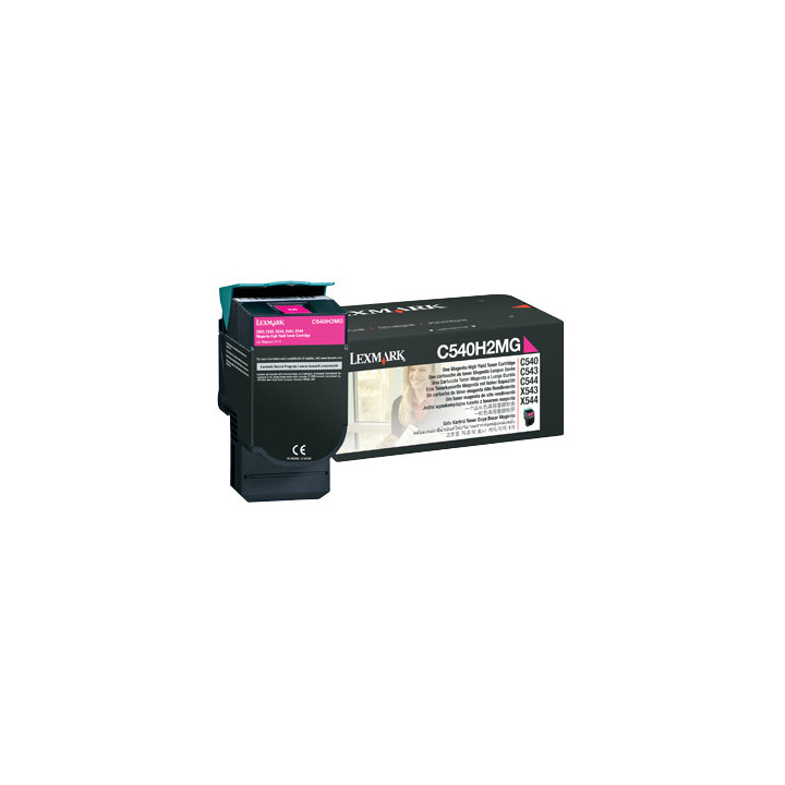 Lexmark C540H2MG toner cartridge 1 pc(s) Original Magenta