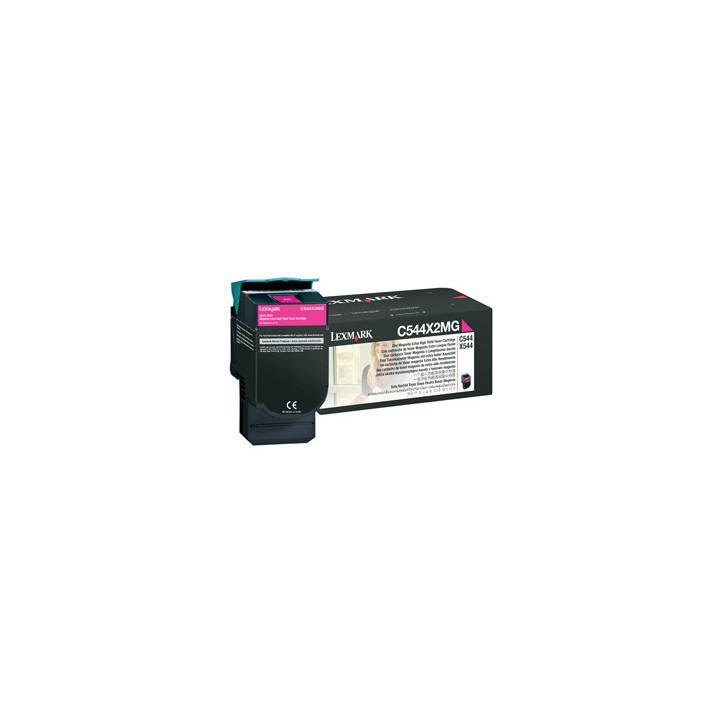 Lexmark C544X2MG toner cartridge 1 pc(s) Original Magenta