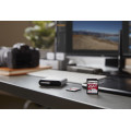 Kingston Technology 256GB Canvas React Plus SDXC UHS-II 300R/260W U3 V90 for Full HD/4K/8K