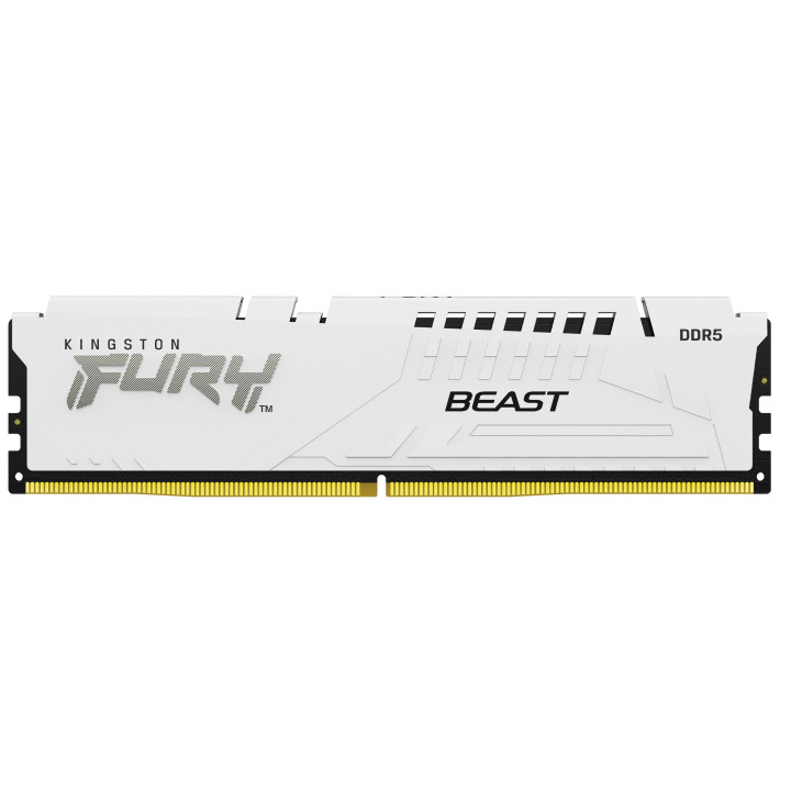 Kingston Technology FURY Beast 128 Go 5600 MT/s DDR5 CL40 DIMM (Kits de 4) White XMP