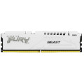 Kingston Technology FURY Beast 128 Go 5200 MT/s DDR5 CL40 DIMM (Kits de 4) White XMP