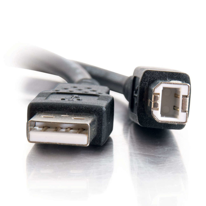 C2G Câble USB 2.0 A/B de 5 M - Noir