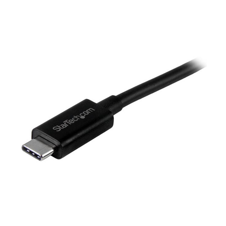 StarTech.com Câble USB-C de 1m, USB 10Gbps, 60W (3A) Power Delivery, 8K 60Hz/4K 144Hz DP Alt Mode, Certifié USB-IF - Compatib