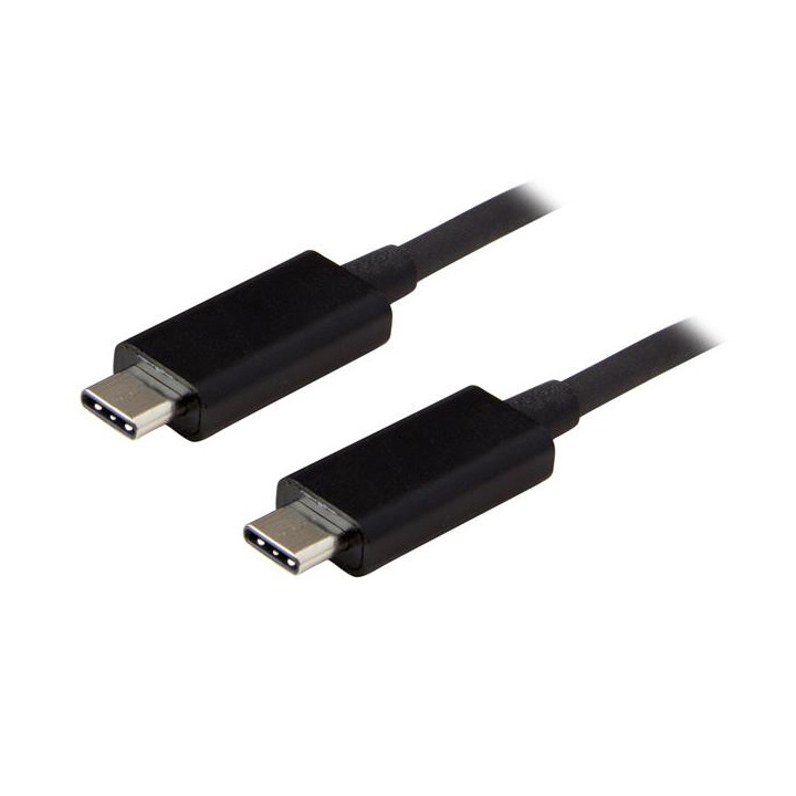StarTech.com Câble USB-C de 1m, USB 10Gbps, 60W (3A) Power Delivery, 8K 60Hz/4K 144Hz DP Alt Mode, Certifié USB-IF - Compatib