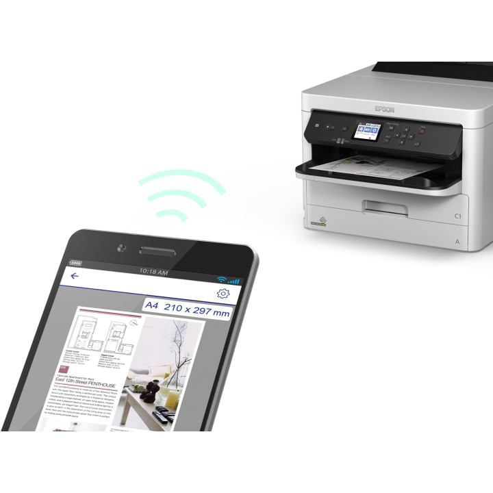 Epson WorkForce Pro WF-C529R / C579R Cyan XL Ink Supply Unit