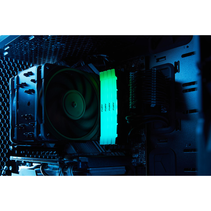 Kingston Technology FURY 64 Go 3600 MT/s DDR4 CL18 DIMM (Kits de 2) Renegade RGB