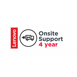 Lenovo 4 Year Onsite Support (Add-On) 1 licence(s) 4 année(s)