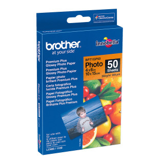 Brother Papier photo brillant BP71GP50 10 x 15 cm original