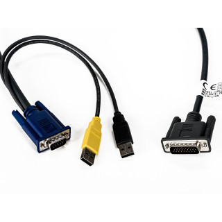 Vertiv Avocent CBL0170 câble kvm Noir 1,8 m