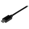 StarTech.com Câble USB-C vers Micro USB-B de 2m, Câble de Transfert de Données, USB 2.0, USB C vers Micro-B