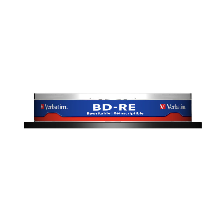 Verbatim BD-RE SL 25GB 2x 10 Pack Spindle 25 Go 10 pièce(s)
