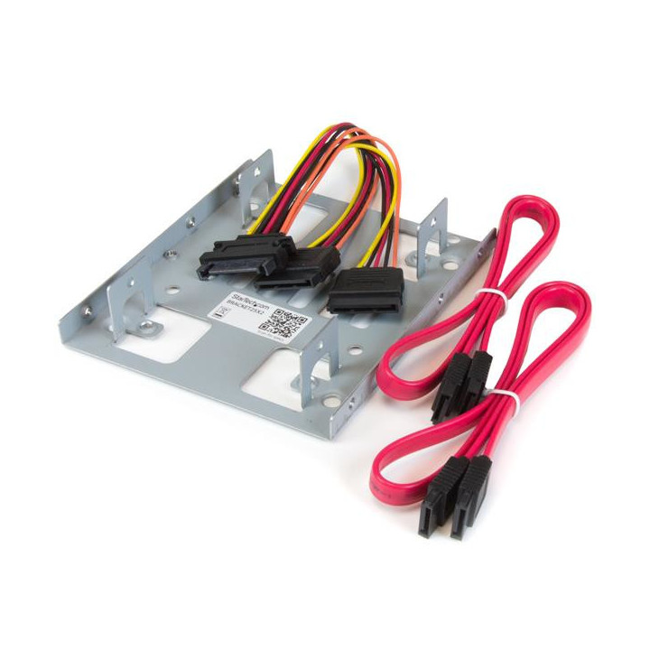 StarTech.com Kit de Montage pour 2 Disques Durs 2,5" SATA dans Baie 3,5"