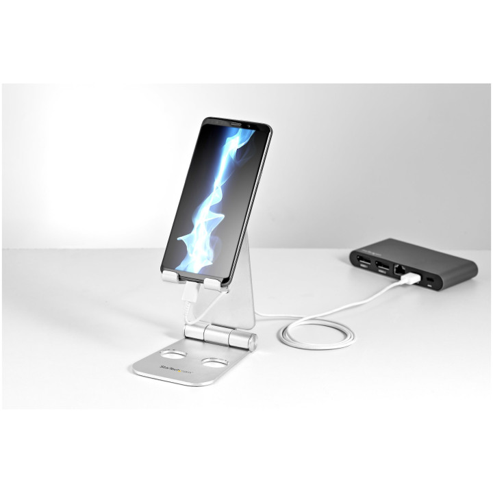 StarTech.com Support pour Téléphone et Tablette - Support Universel Pliable pour Smartphones et Tablettes Support Ergonomique