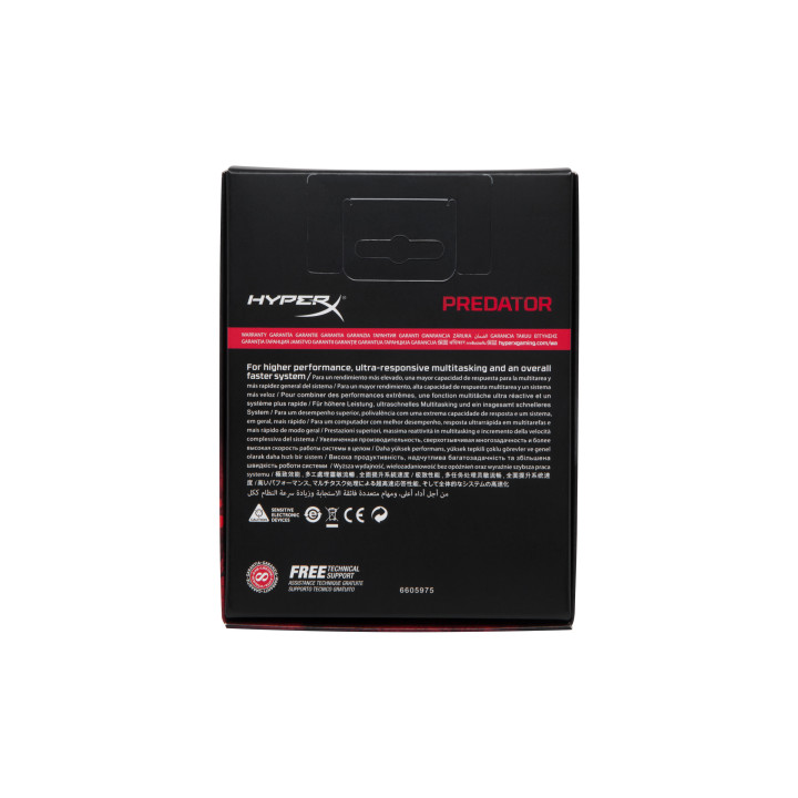 HyperX Predator HX426C13PB3K2/32 module de mémoire 32 Go 2 x 16 Go DDR4 2666 MHz