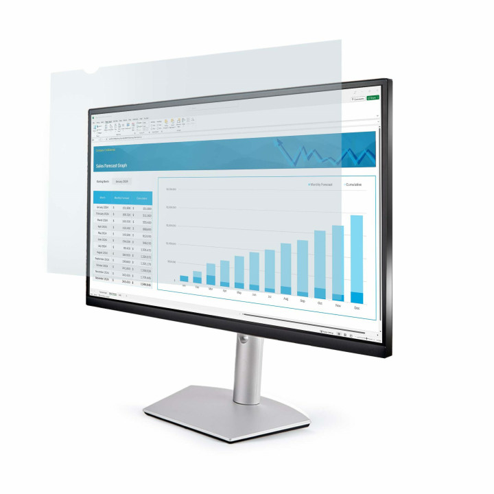 StarTech.com Filtre Anti-lumière Bleue 24 Pouces 16:9, Filtre BlueLight pour Moniteur d'Ordinateur 24", Réduit la Fatigue Ocu