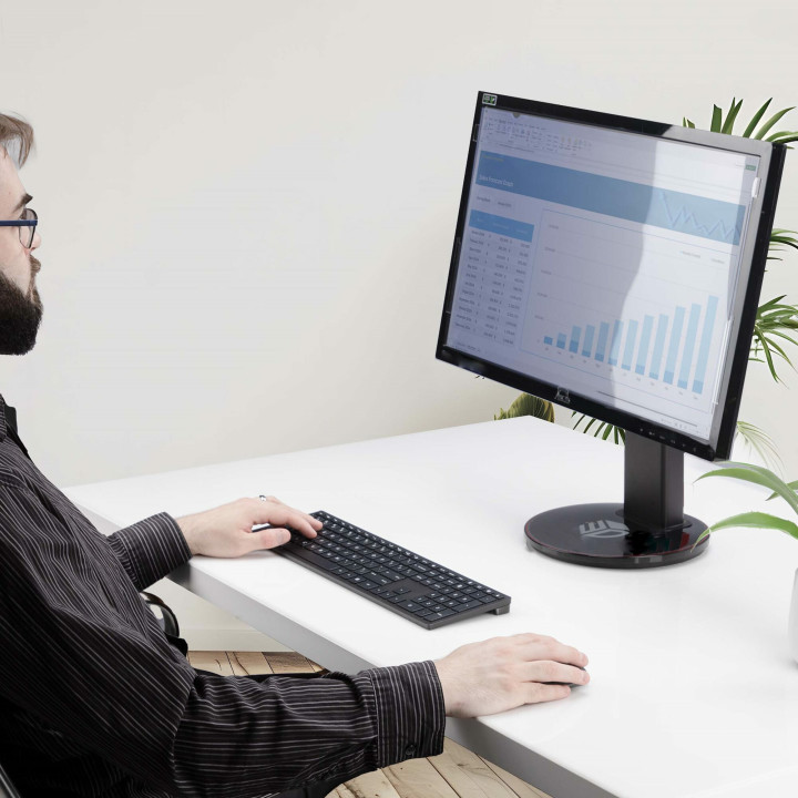 StarTech.com Filtre Anti-lumière Bleue 24 Pouces 16:10, Filtre BlueLight pour Moniteur d'Ordinateur 24", Réduit la Fatigue Oc