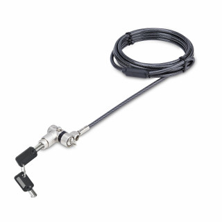 StarTech.com UNIVKA25-LAPTOP-LOCK câble antivol Noir 2 m