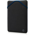 HP Housse de protection réversible pour PC portable 14 noire/bleue