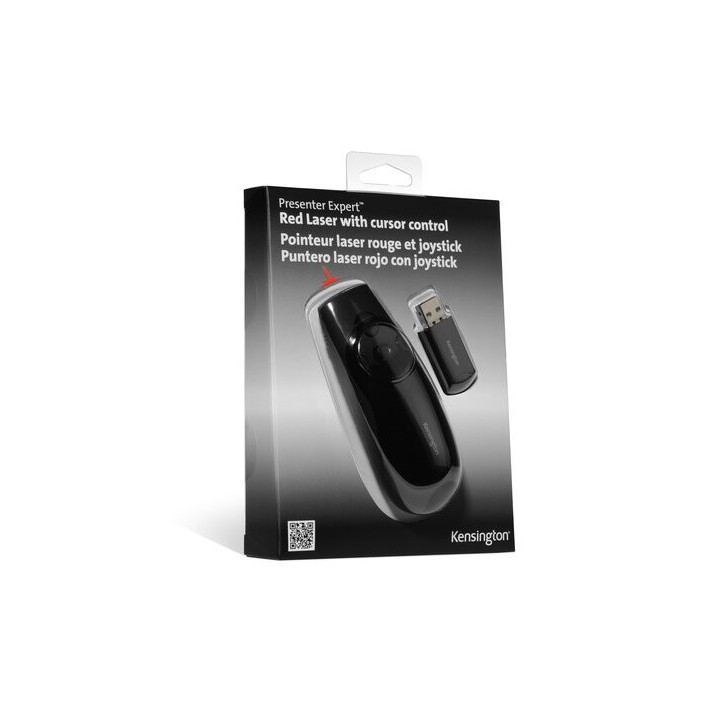 Kensington Presenter Expert™ Contrôle sans fil du curseur avec pointeur laser rouge