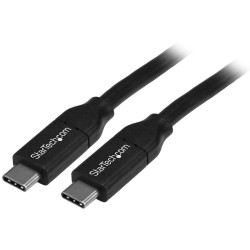 StarTech.com Câble de Charge Rapide USB-C de 4m, Charge et Synchronisation, 100W (5A) PD, USB 2.0, Certifié USB-IF - Cordon d