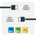 StarTech.com Câble de Charge Rapide USB-C de 4m, Charge et Synchronisation, 100W (5A) PD, USB 2.0, Certifié USB-IF - Cordon d